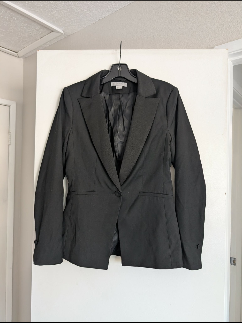 H&M Sz 6 Black Blazer